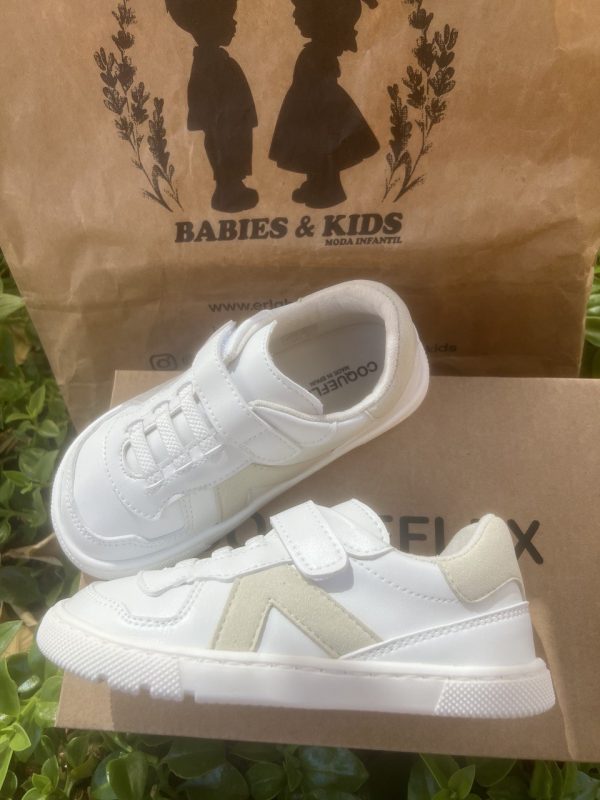 Coqueflex Deportivas 4389 Suede Blanco-Latte - Imagen 2