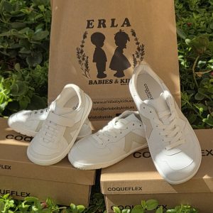 Coqueflex Deportivas 4389 Suede Blanco-Latte