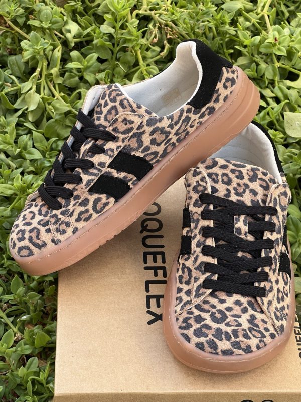 Zapatillas Coqueflex barefoot Samba Leopardo Adulto