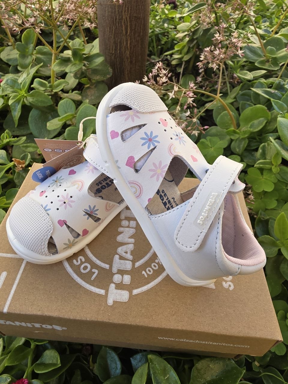 Titanitos Sandalias L500 Arco Iris - Imagen 3