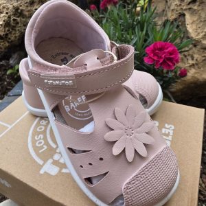 Titanitos Sandalias L500 Rosa Bebe Flor