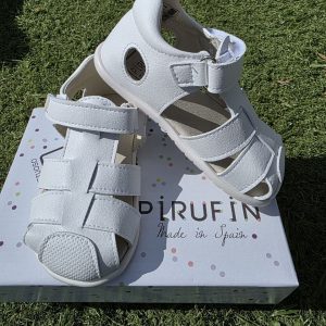 Piruflex Sandalia Semiabierta Micro Blanca